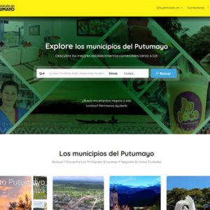 Sitio web Encuéntralo en Putumayo